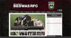 Desktop Screenshot of bedwasrfc.co.uk