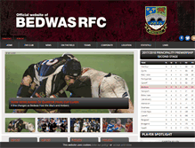 Tablet Screenshot of bedwasrfc.co.uk